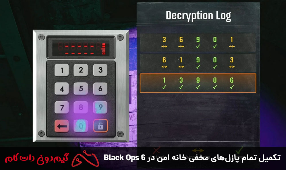 نحوه تکمیل تمام پازل‌های مخفی خانه امن در کالاف دیوتی Black Ops 6