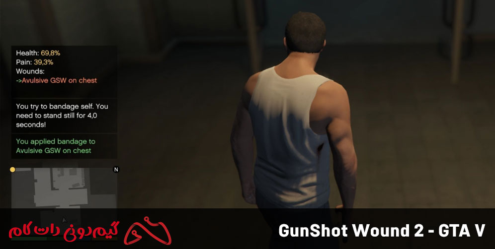 GunShot Wound 2 - GTA V