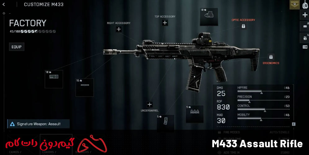 M433 Assault Rifle