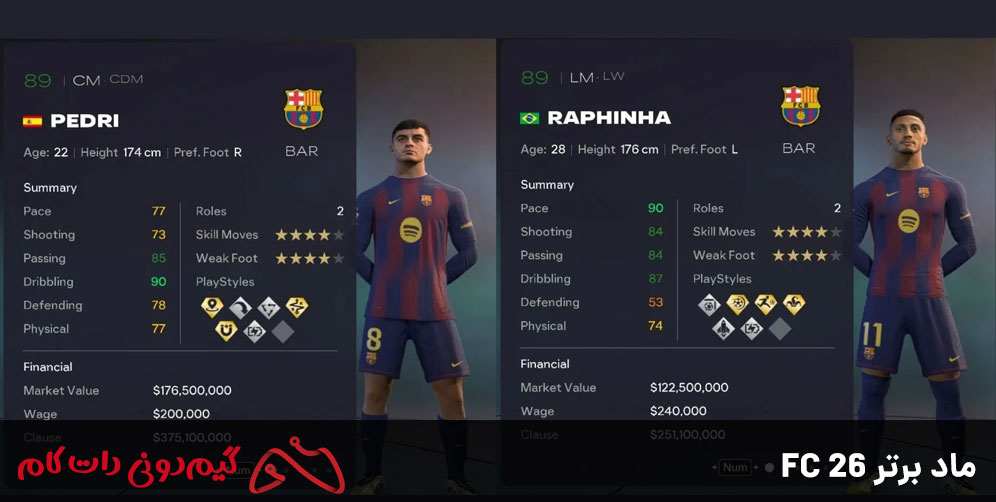 5 ماد برتر FC 26 که حتما باید امتحان کنید