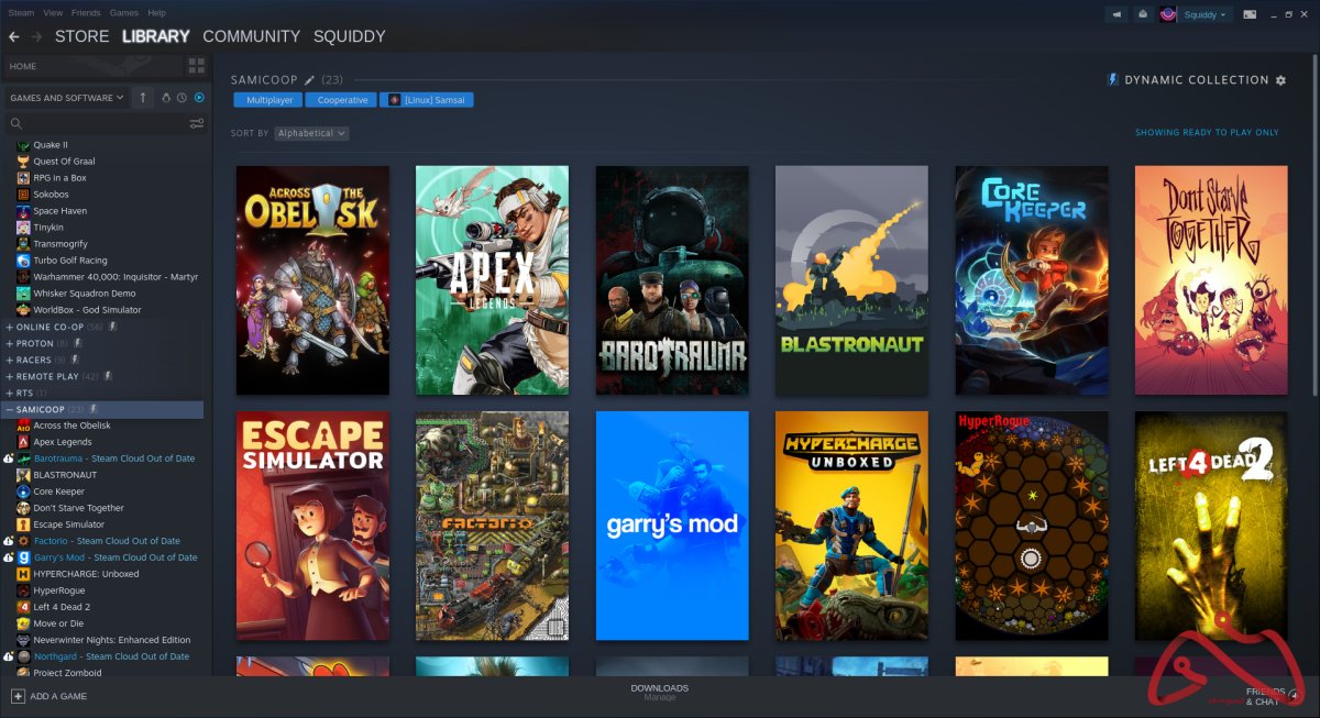 steam با چندین بازی و CS2 Prime