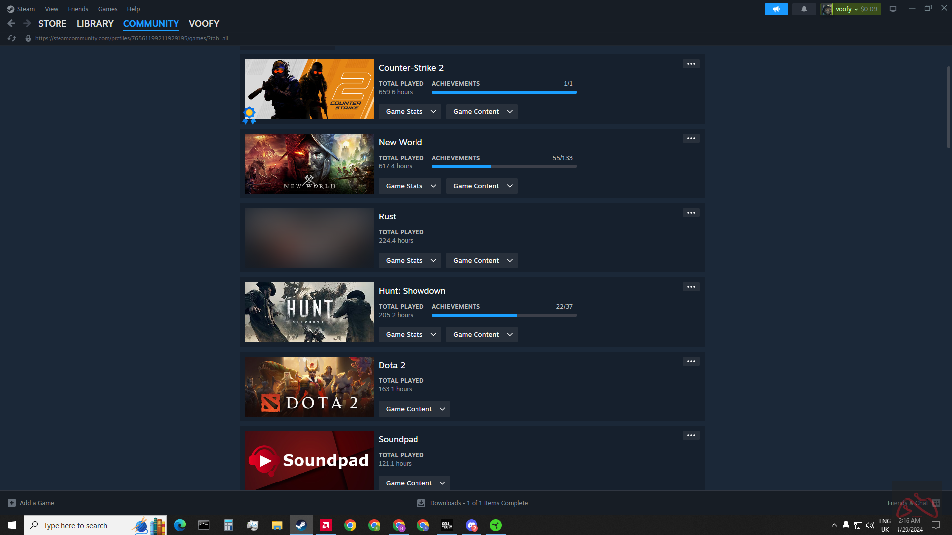 اکانت استیم راست کانتر