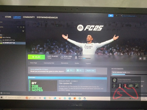 اکانت استیم FC 25 ریجن اوکراین