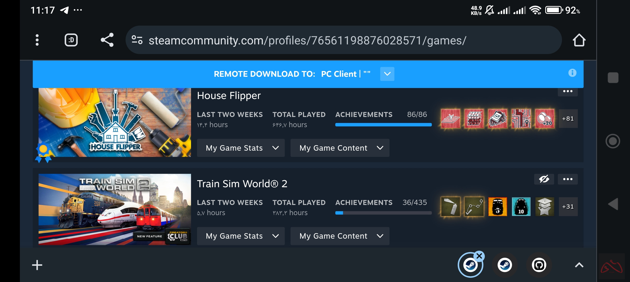 اکانت کرکی استیم Max Payne 3 و چند بازی دیگر