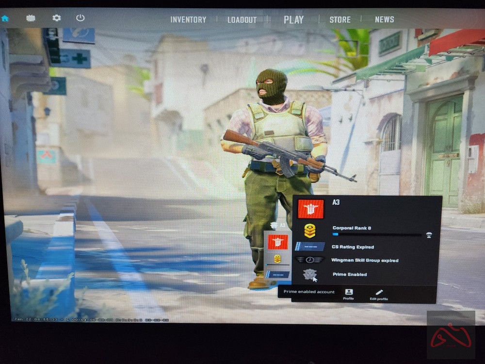 اکانت CS2 پرایم (استیم)