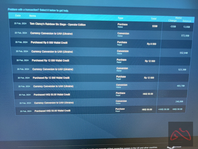 اکانت استیم Rainbow six operato edition