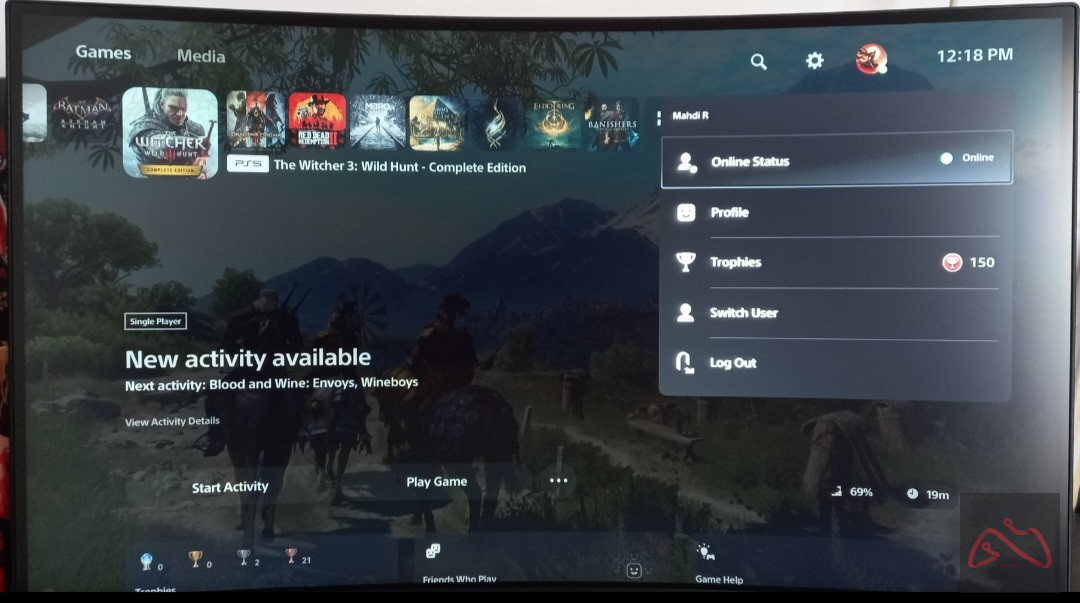 اکانت شخصی PlayStation ریجن ۱