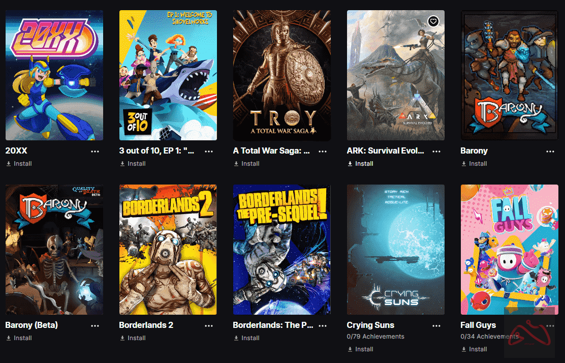 اکانت GTA V اپیک گیم با 33 بازی قانونی