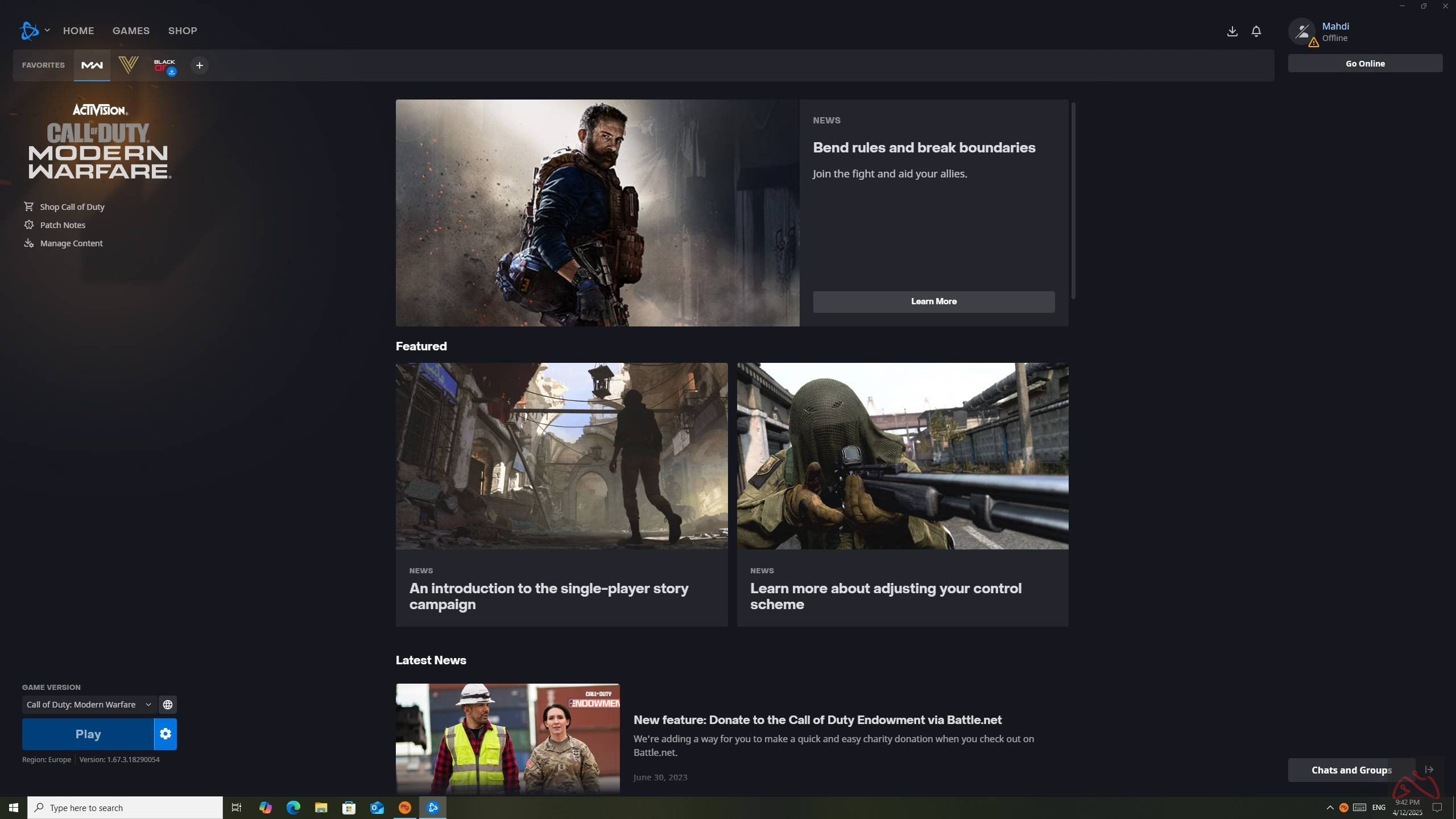 Call of duty modern warfare 2019