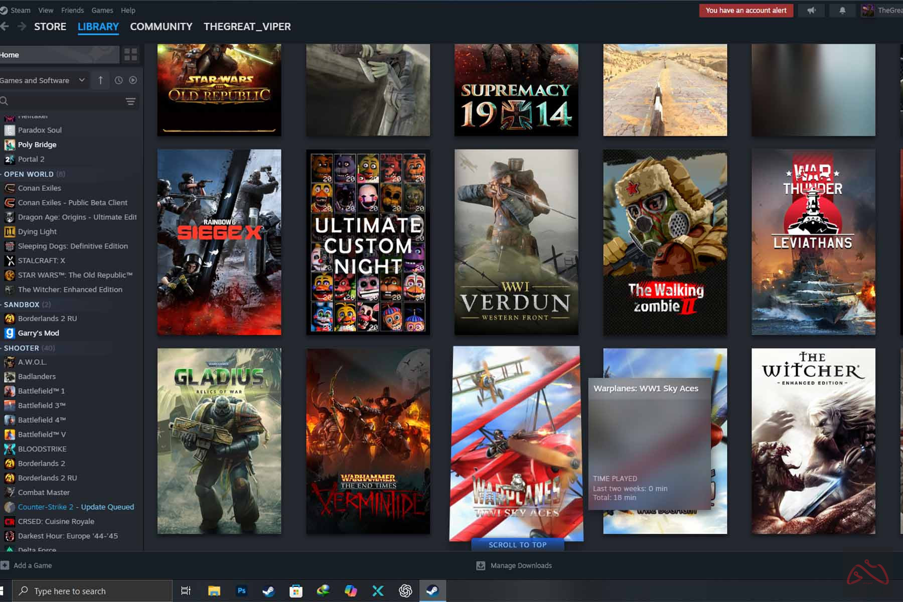 اکانت حرفه ای استیم