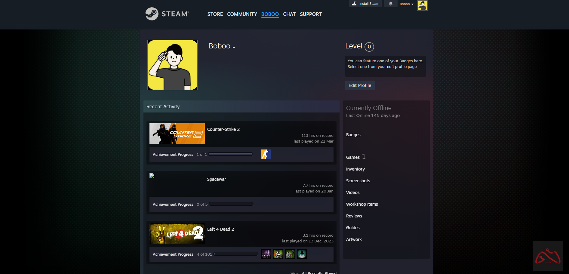 اکانت مناسب پرایم کردن کانتر استرایک 2 همراه کوین 5 سال