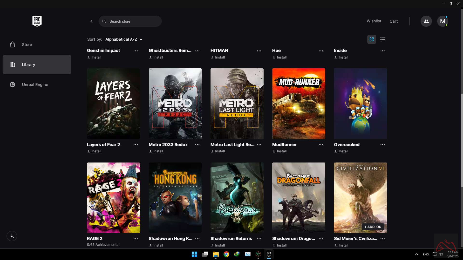 اکانت اپیک گیمز