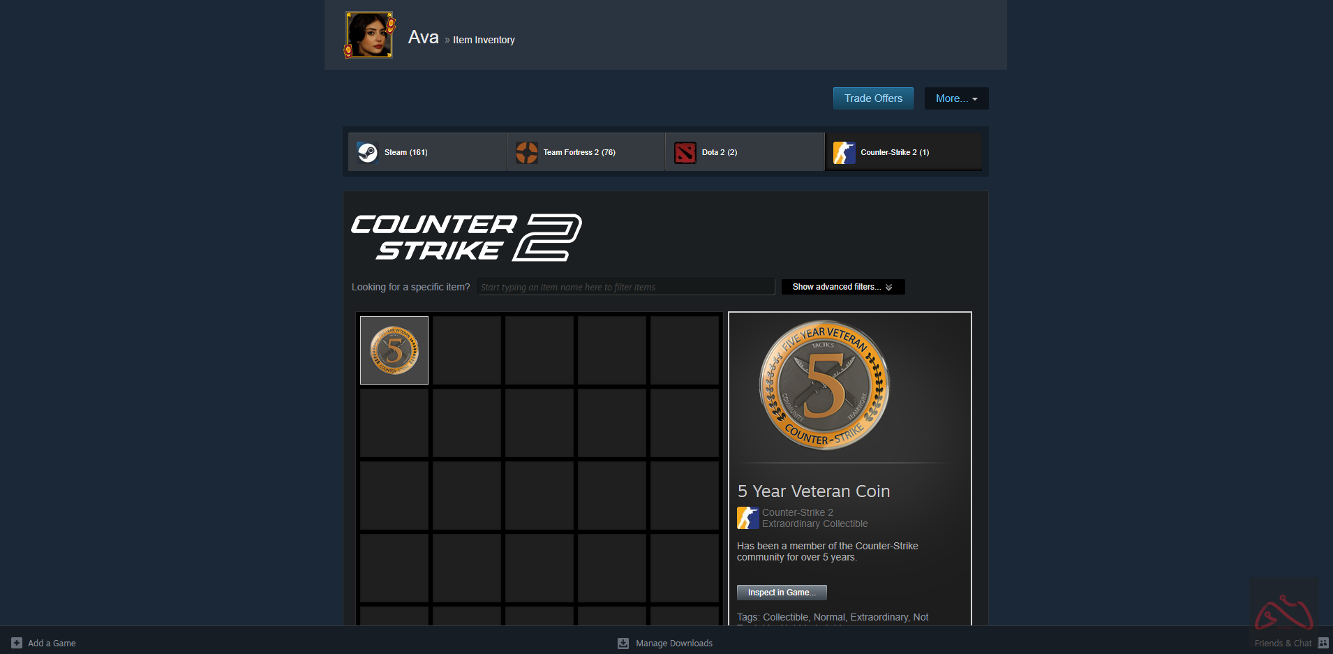 اکانت استیم 6 ساله پابجی پلاس 4 گان لول آپی