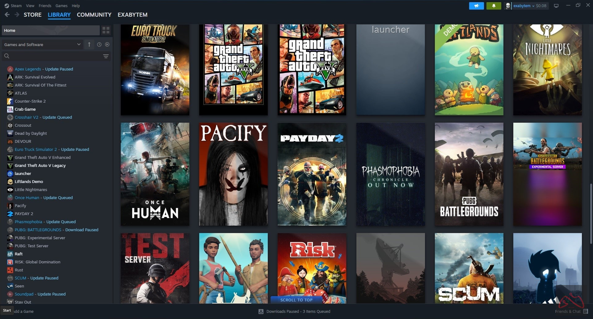 اکانت استیم ۵ ساله