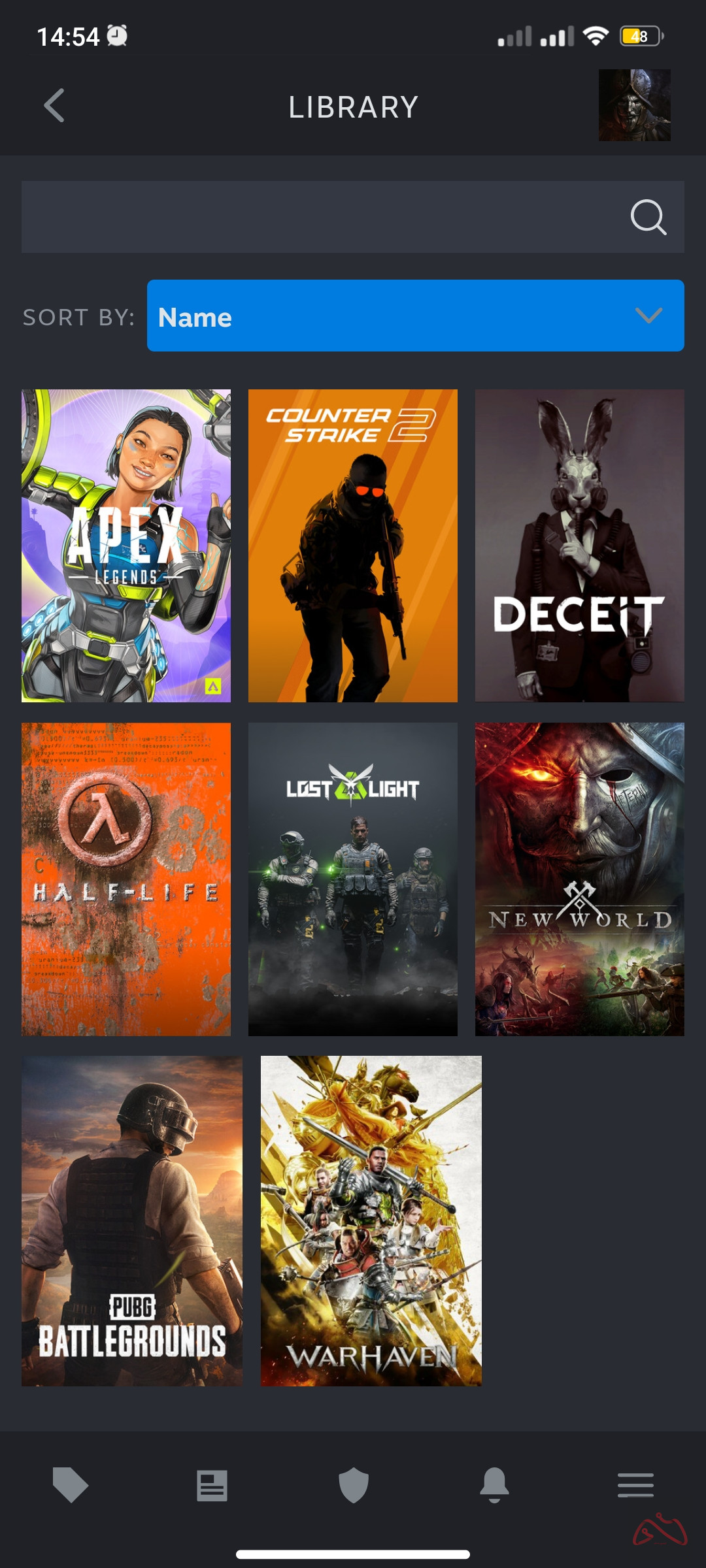 اکانت استیم New World