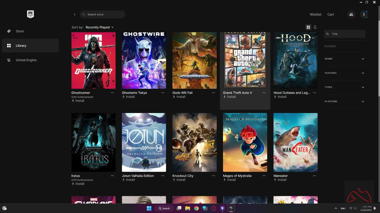 اکانت GTA V با 65 بازی دیگر!