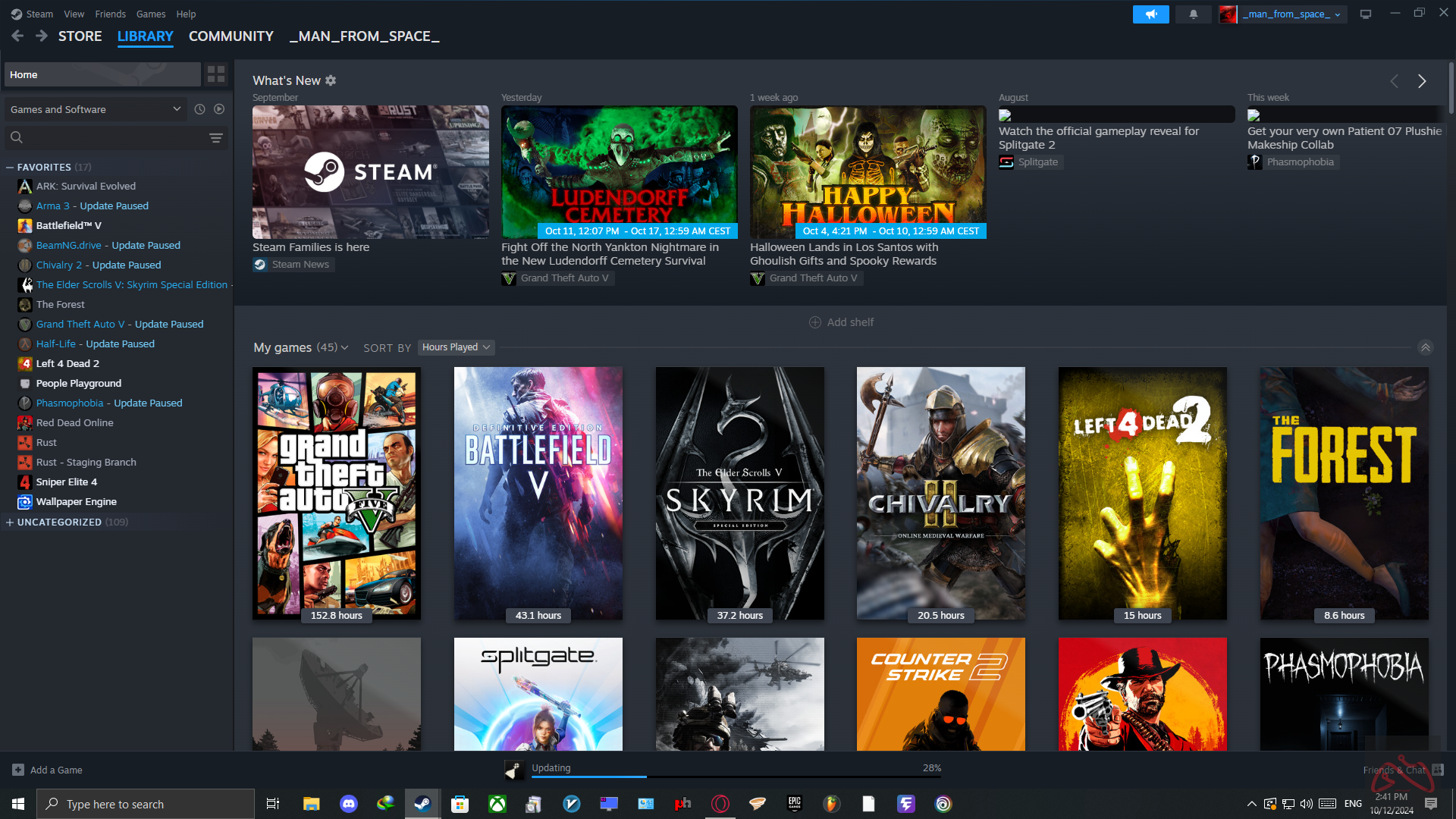 اکانت استیم با 15 بازی!