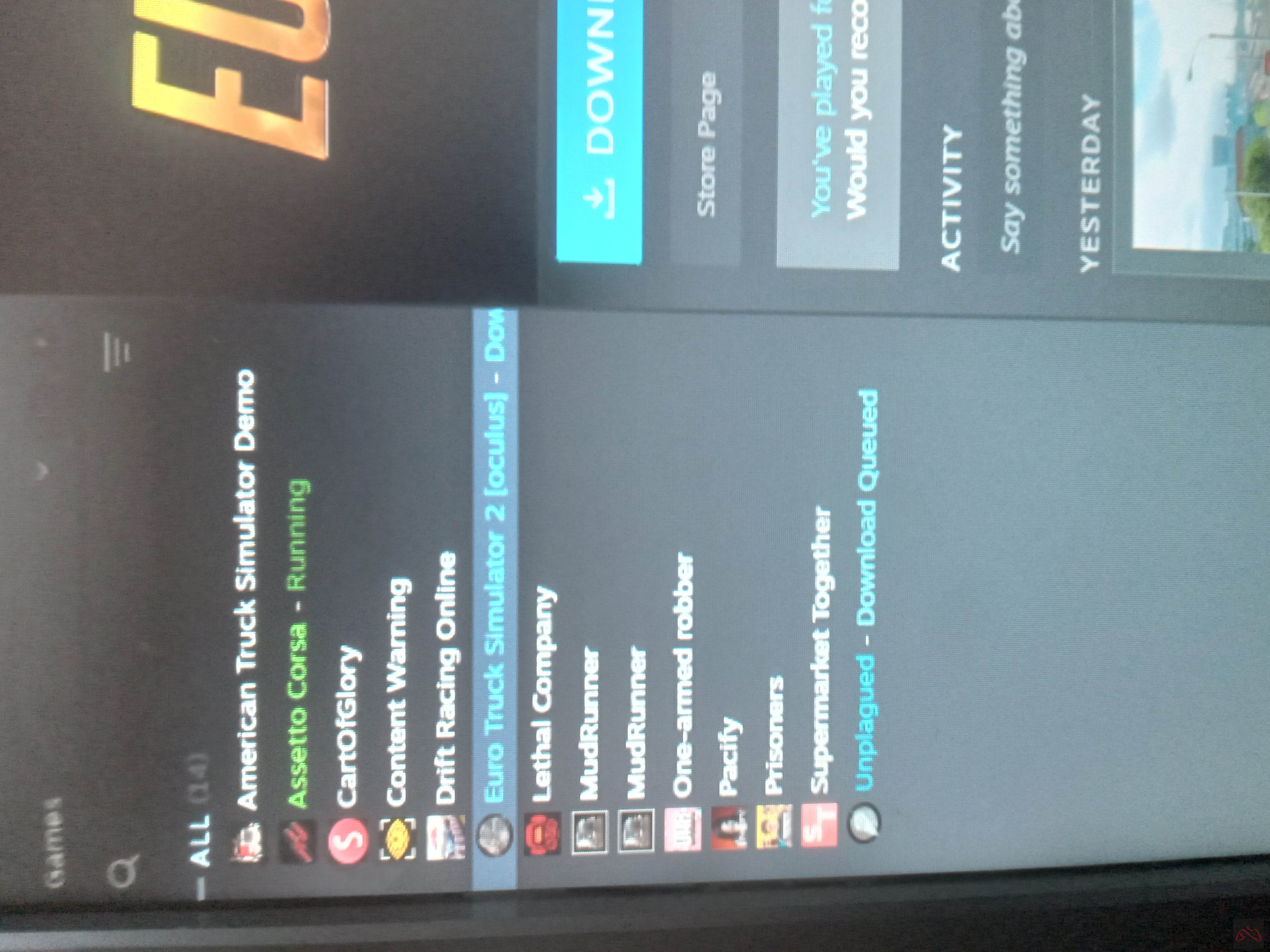 اکانت استیم با 3 بازی