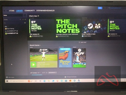 اکانت استیم FC 25 ریجن اوکراین