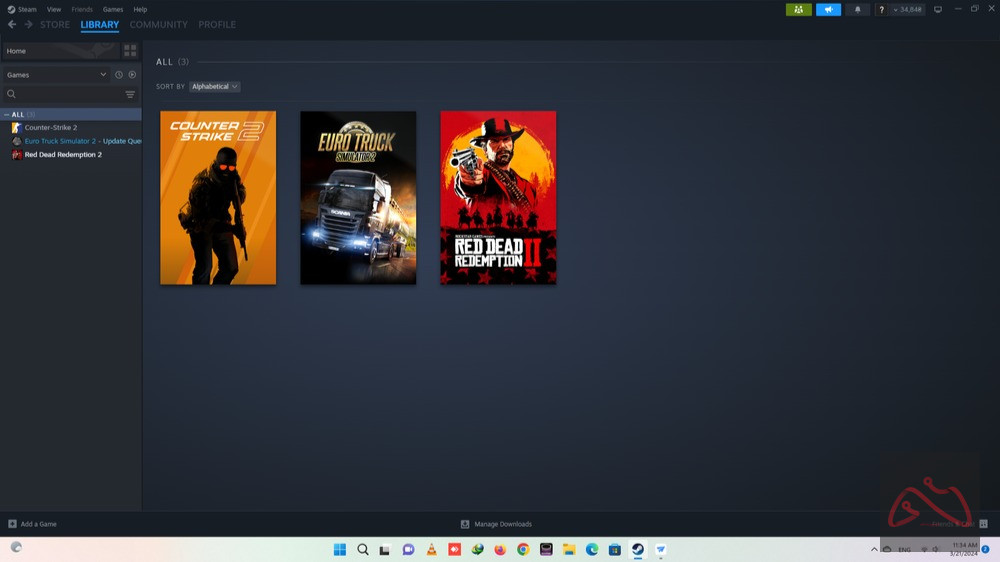 اکانت Red Dead Redemption 2 و Euro Truck Simulator