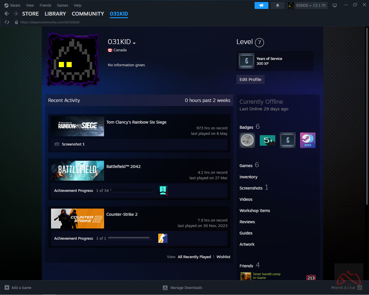 اکانت battlefield 2042 و پرایم سی اس گو