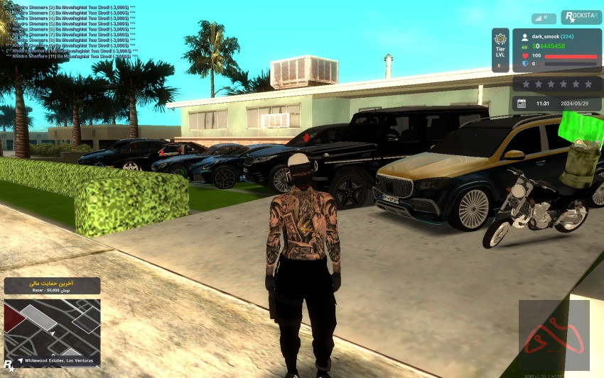 اکانت سرور RSMTA در Sanandress roleplay