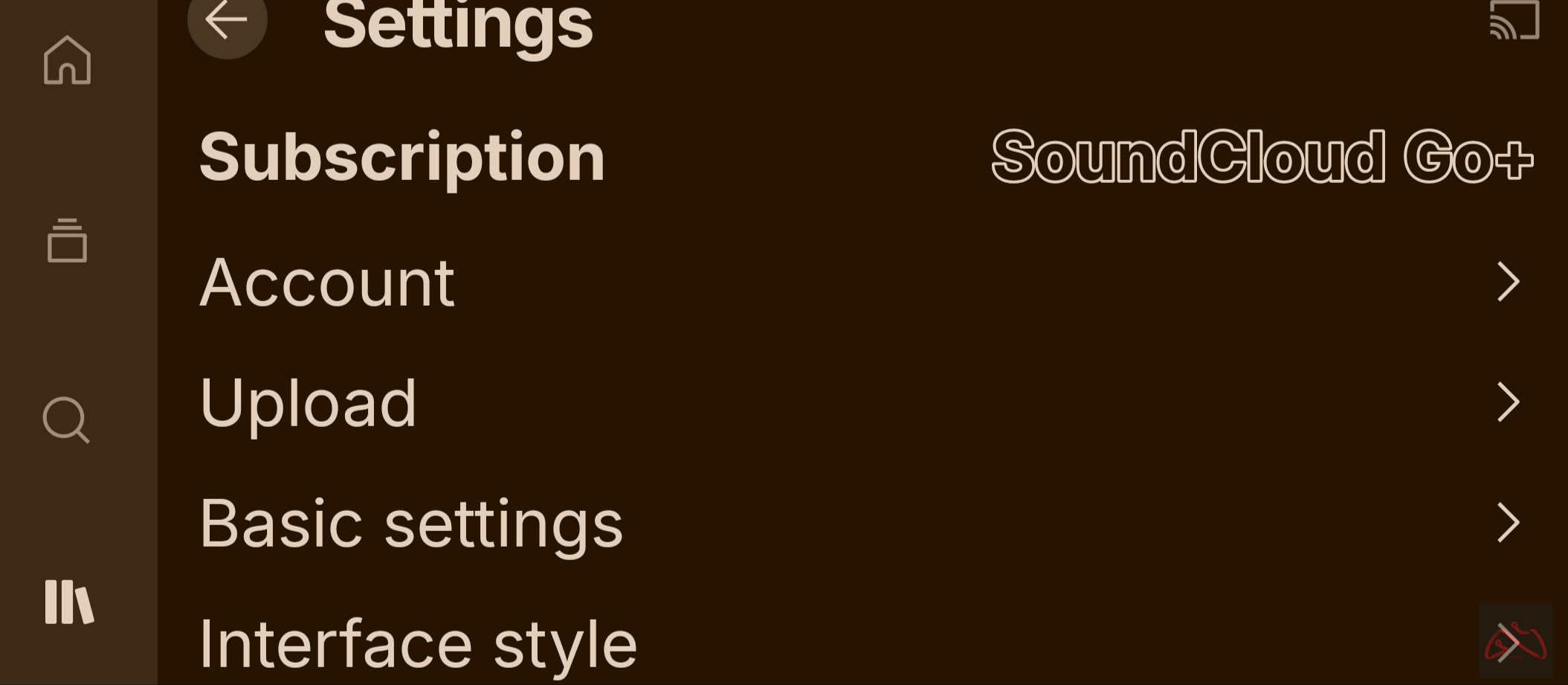 اشتراک +SOUNDCLOUD GO