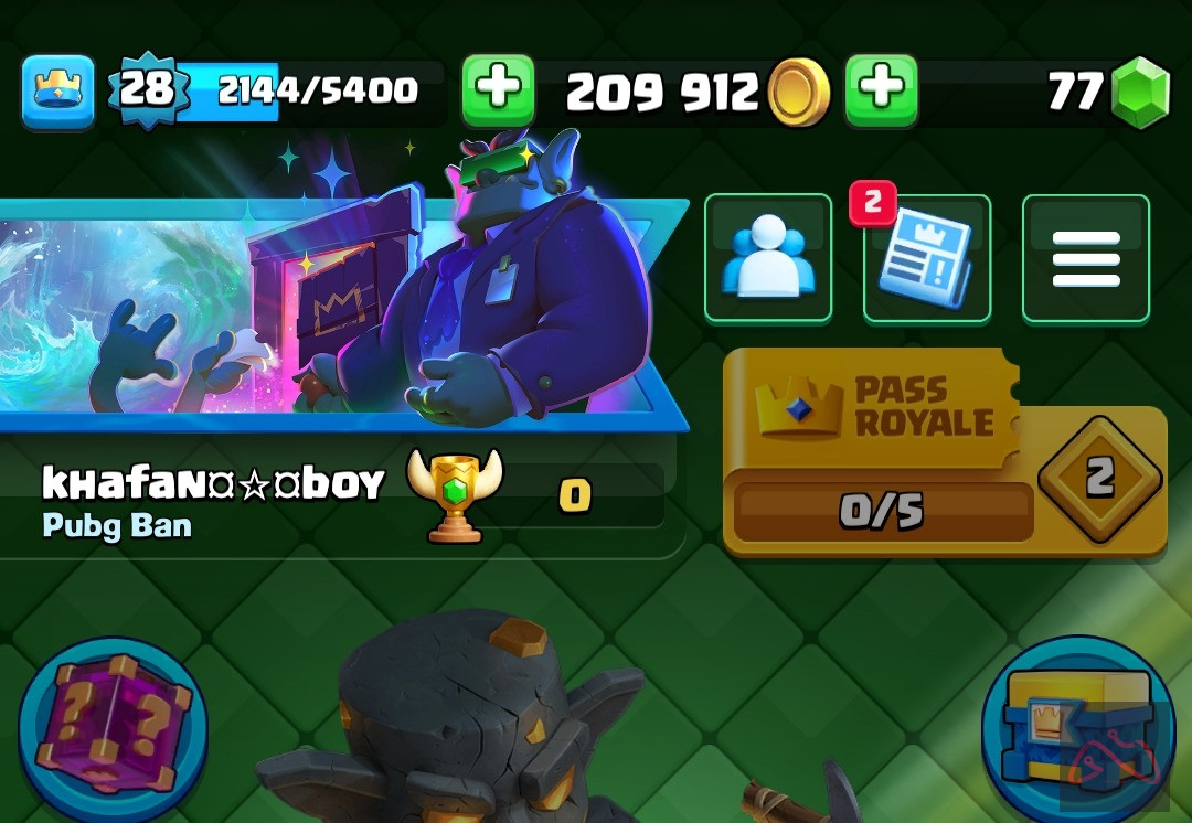 اکانت کلش رویال