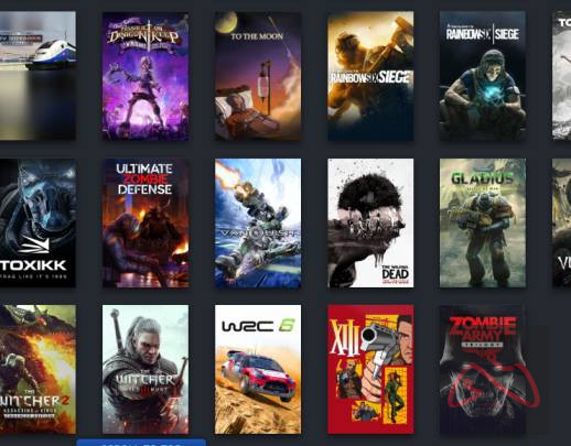 اکانت استیم دارای رینبو سیکس دست نخورده و 100 تا بازی دیگه