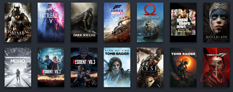 اکانت استیم با بازی های پریمیوم