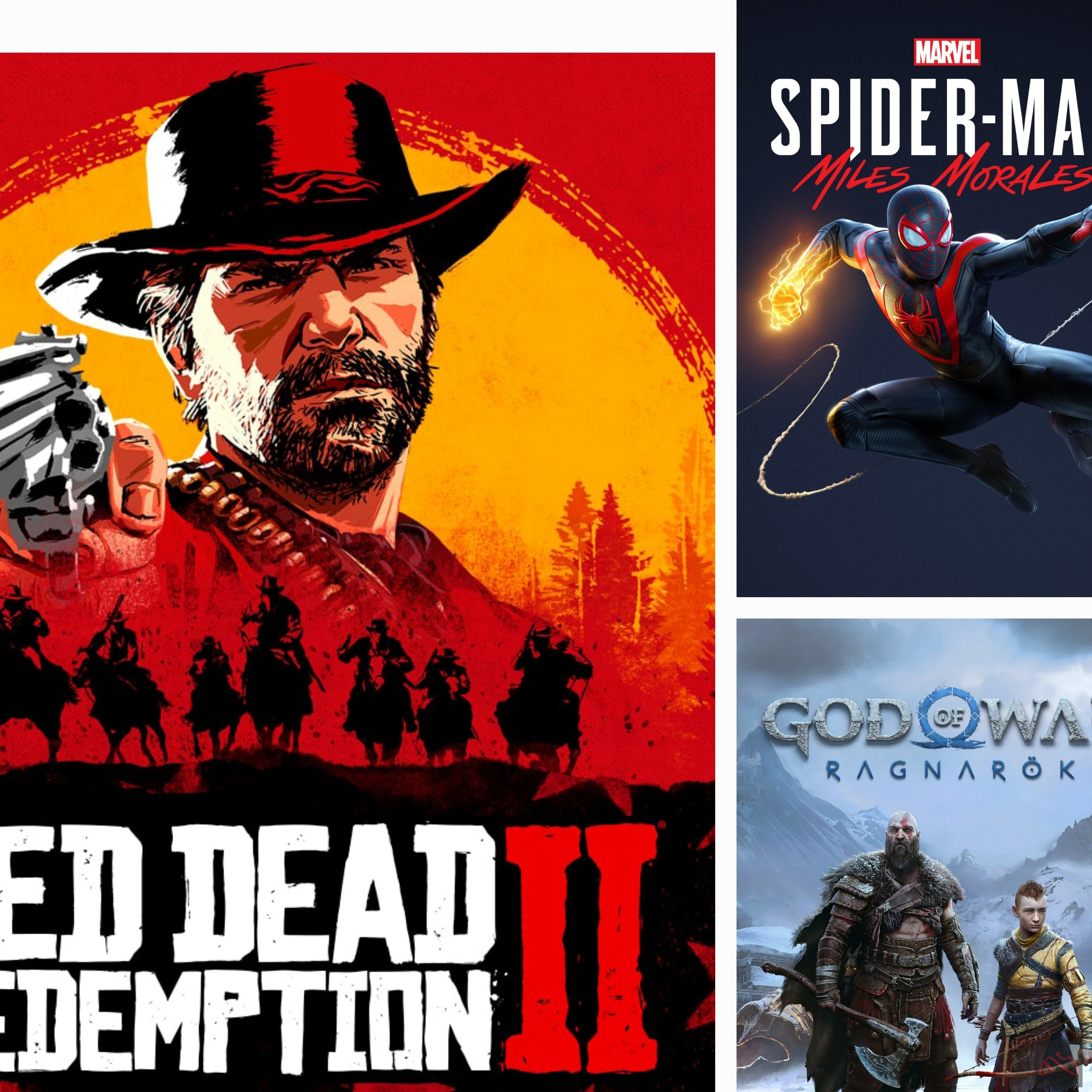 اکانت ردد، اسپایدرمن و گاد اف وار PS4 ظ2