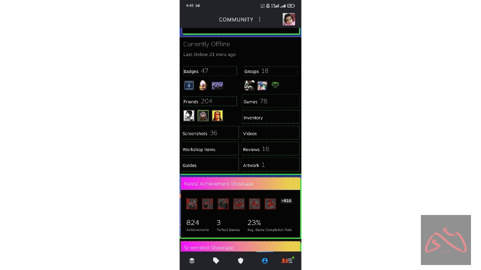 اکانت شخصی استیم