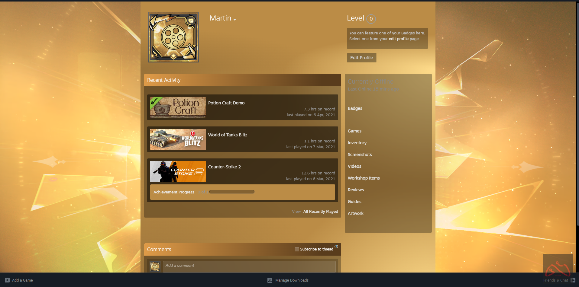 اکانت 5 ساله استیم مناسب پرایم کردن کانتر استرایک 2