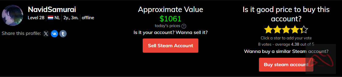 اکانت استیم