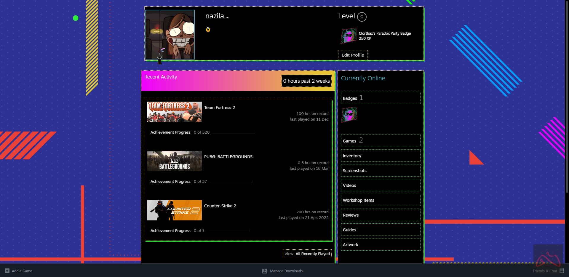 اکانتهای 3 ساله اد فرند بسته مناسب پرایم کردن CS2