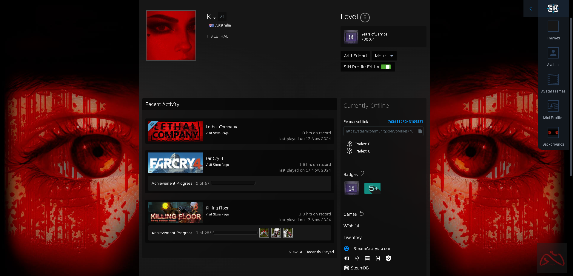 اکانت استیم LETHAL COMPANY و FAR CRY 4