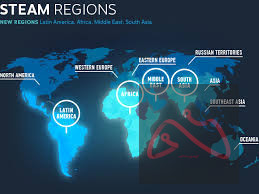 تغییر ریجن استیم 🇧🇷