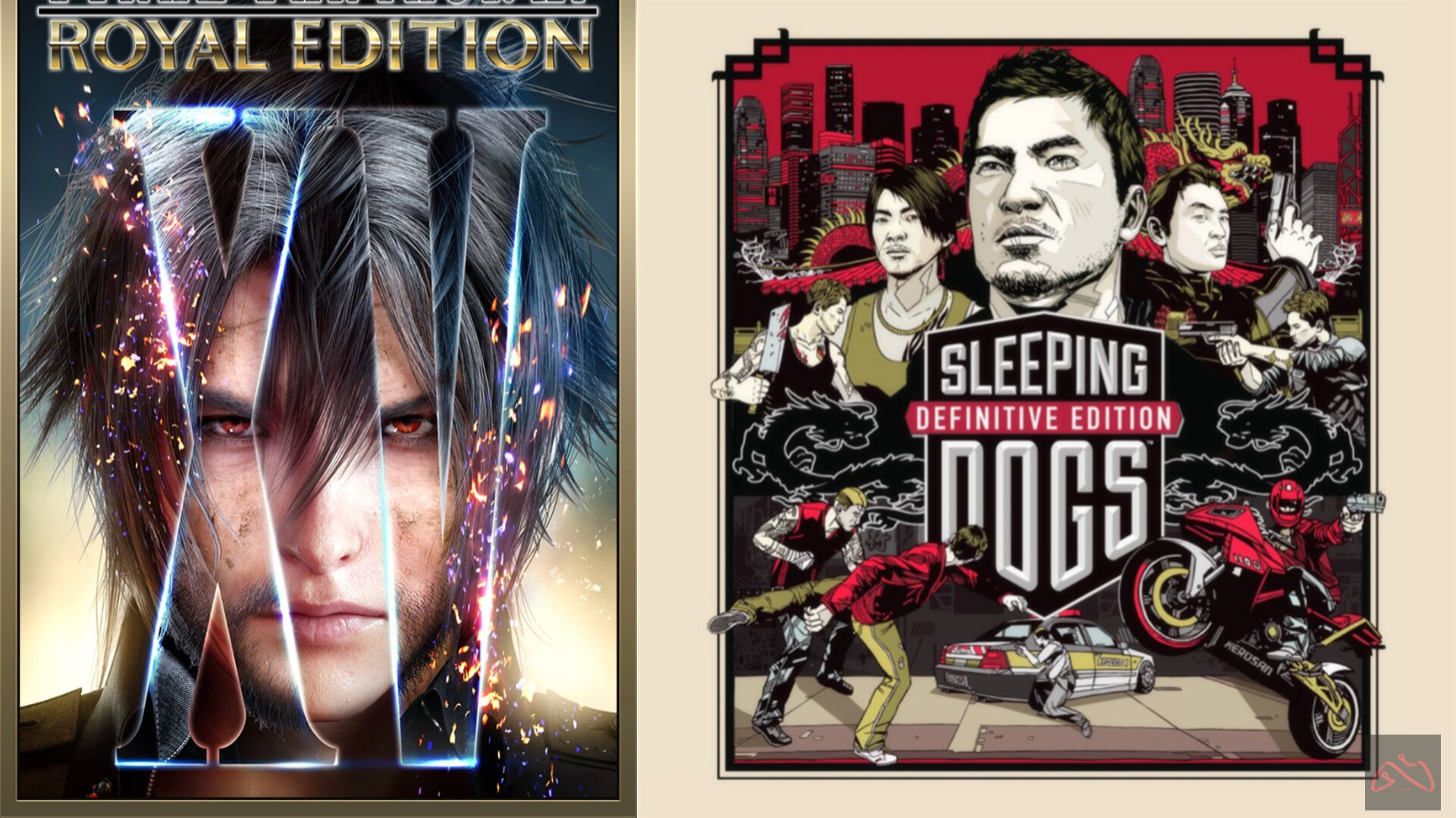 Final fantasy XV و sleeping dogs ظ کامل ایکس باکس