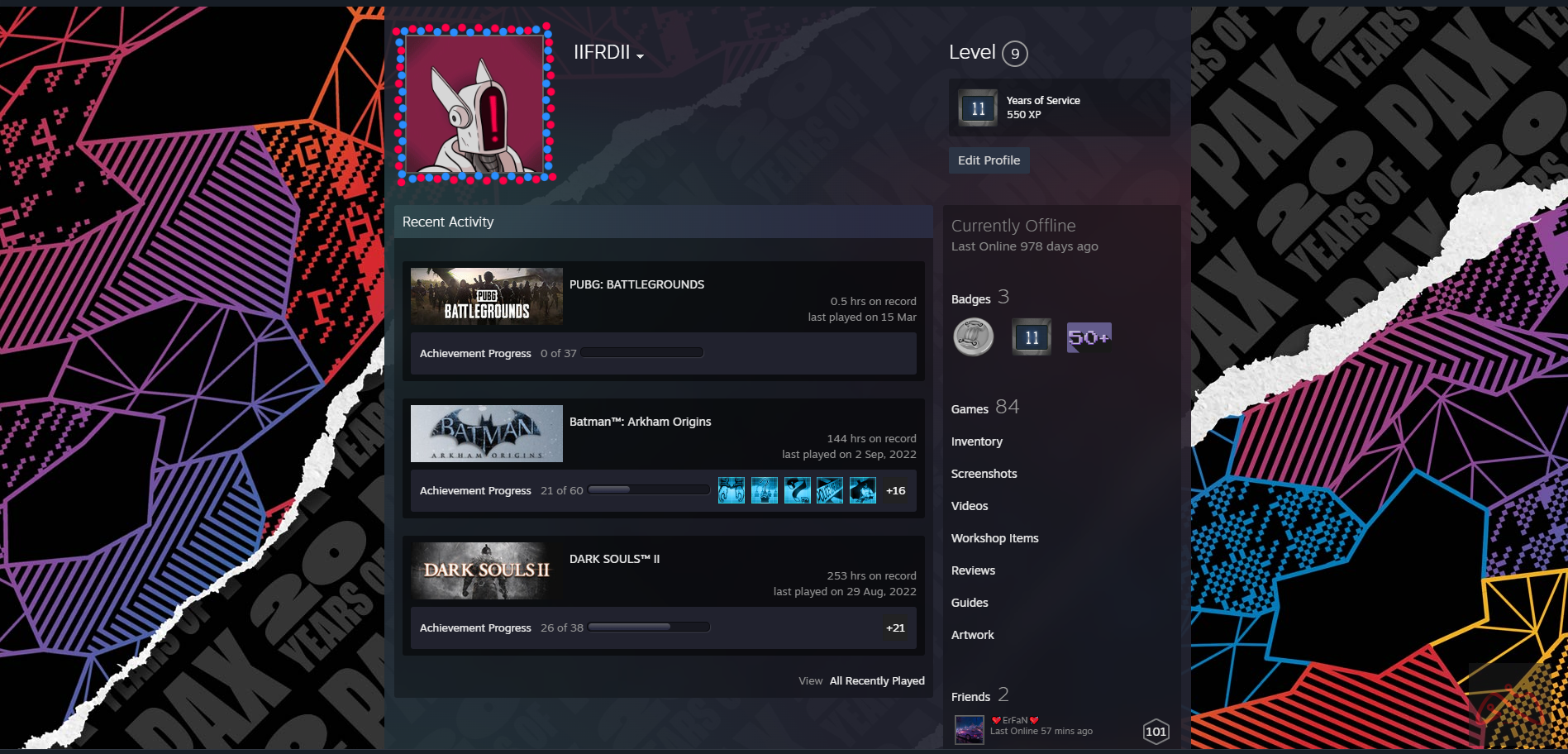 اکانت بازی The Elder Scrolls V  + چندین بازی دیگر تحت استیم