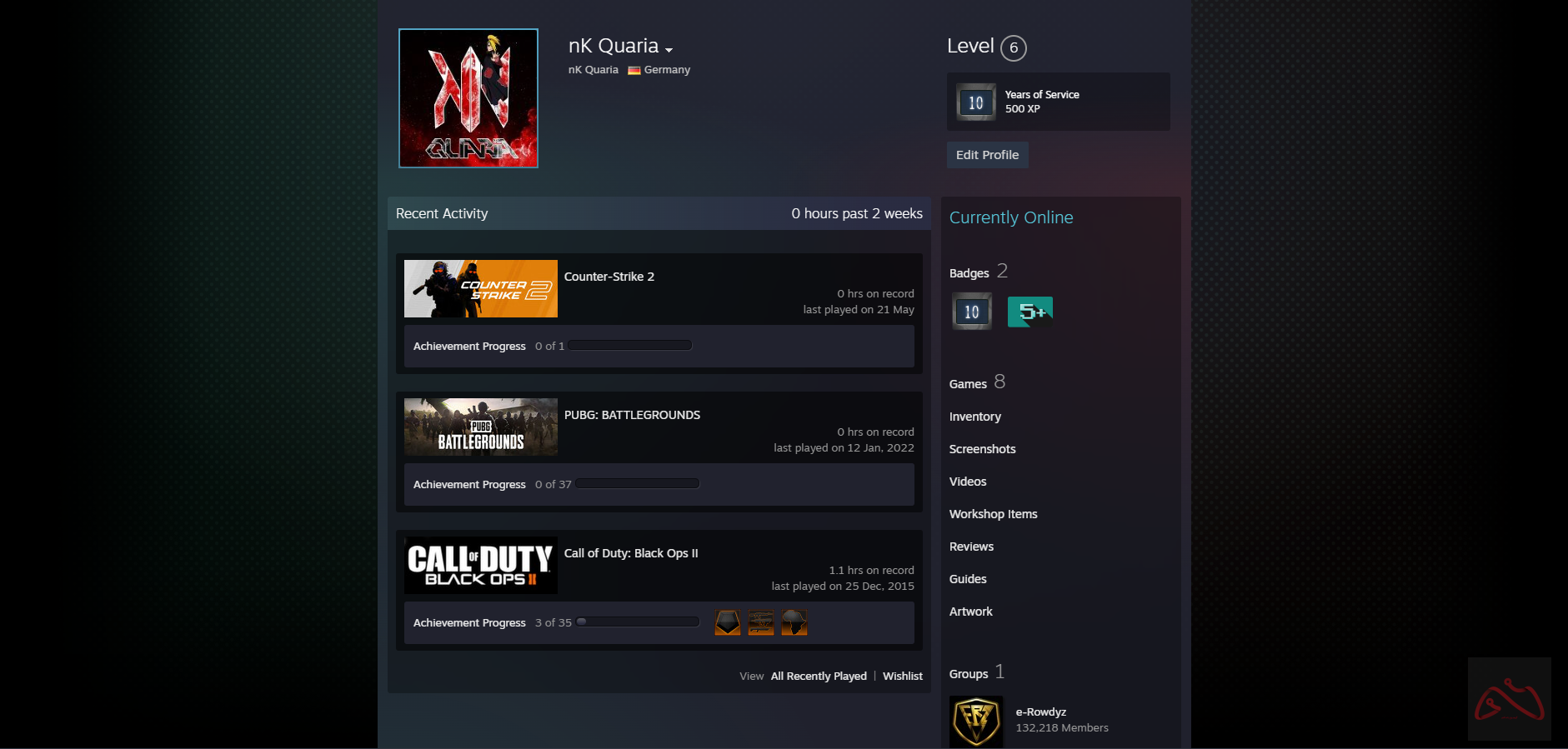 اکانت مناسب cs2 و Call of Duty: Black Ops II