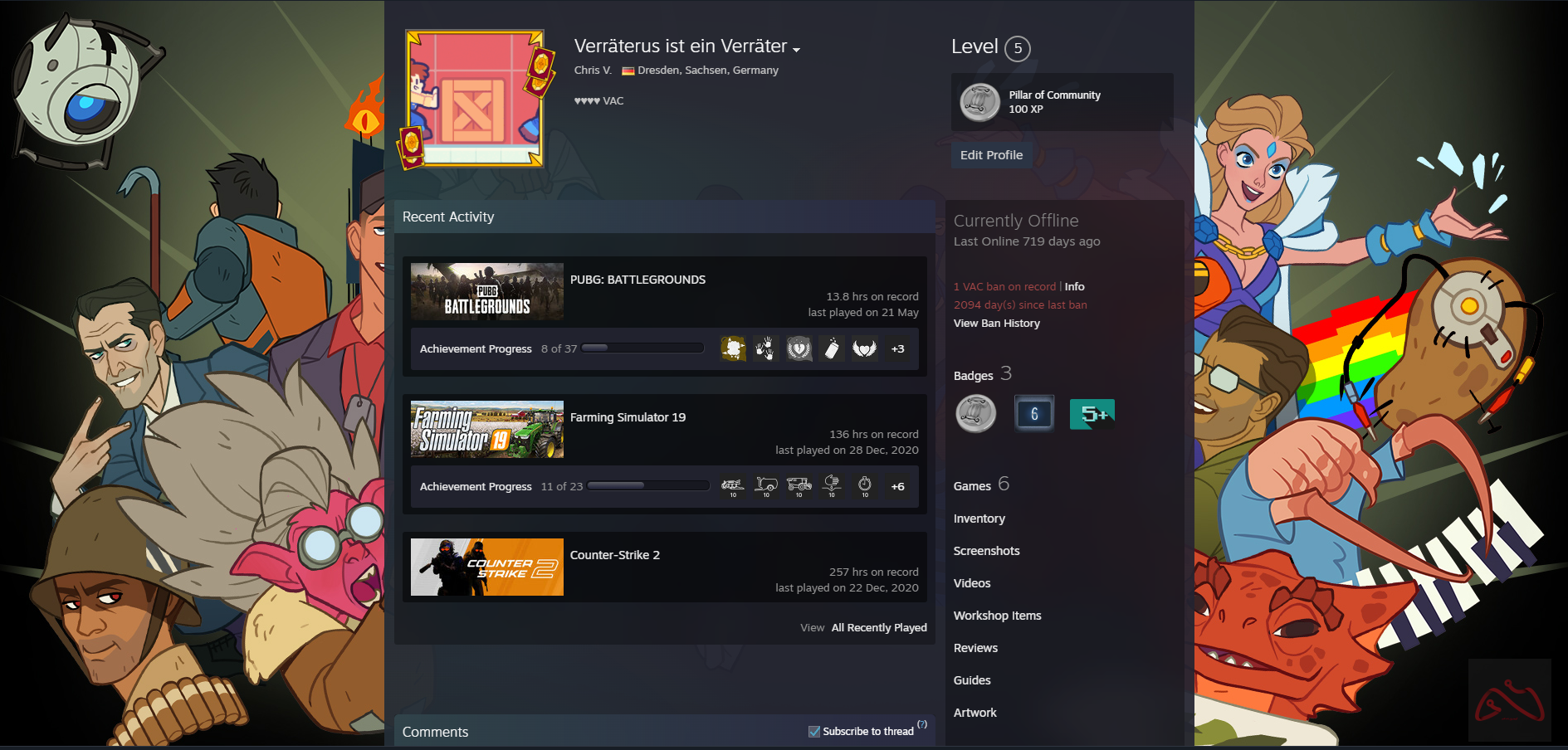 اکانت پابجی و Farming Simulator 19