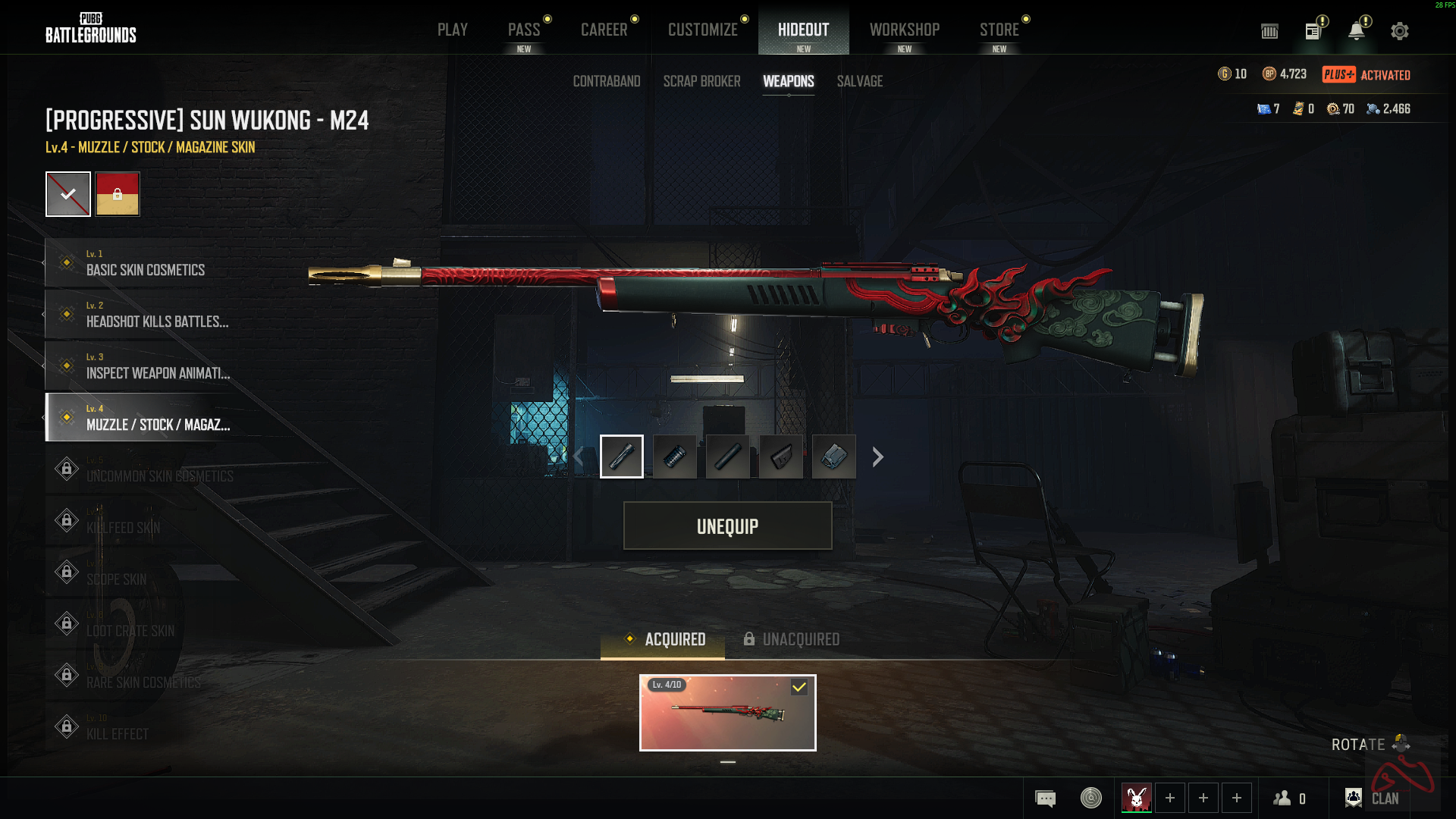 اکانت PUBG plus دارای M24